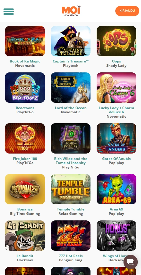 moi mobile games page